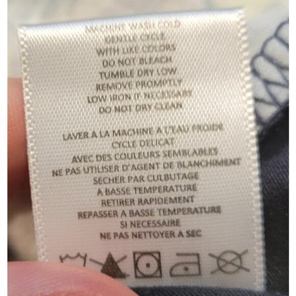 Material Girl Black Yellow Aztec Print Bodycon Dress Women’s Medium Knee Length - Picture 9 of 9